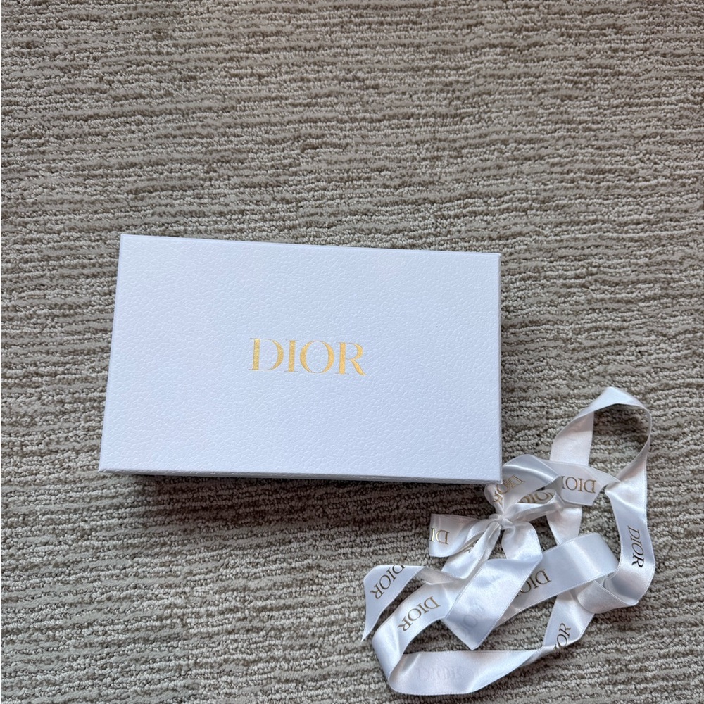 Dior White Gift Box with Ribbon